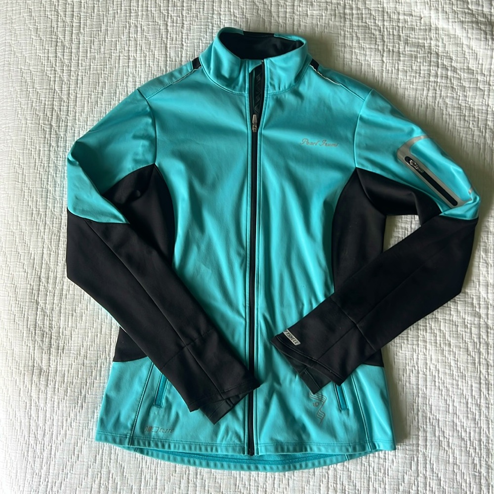 Pearl Izumi Jacket Soft Shell Womens Medium Full Zip Athletic